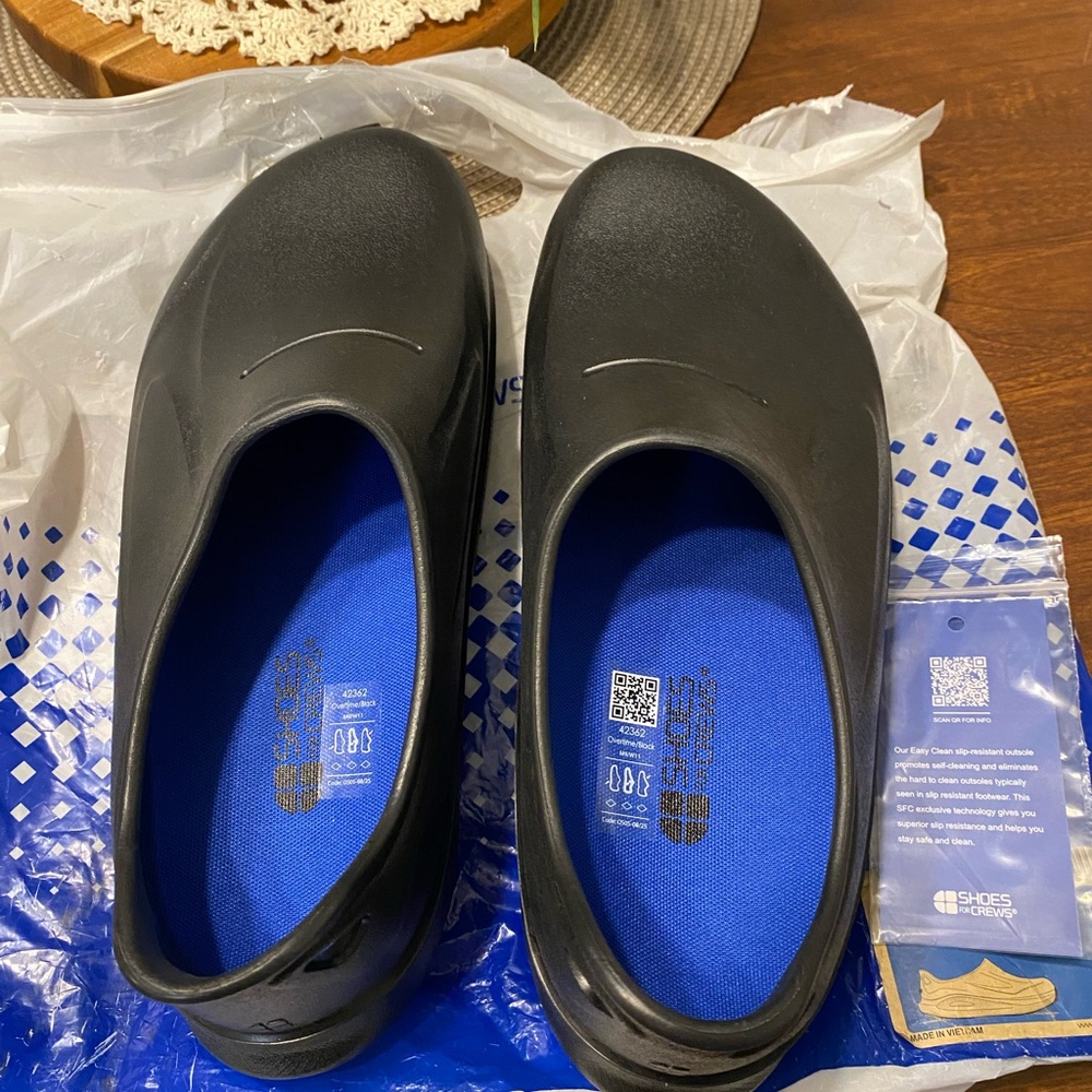 Shoes for Crews Unisex-Adult Overtime non-slip - men’s size 9 woman’s size 11 - Picture 4 of 7